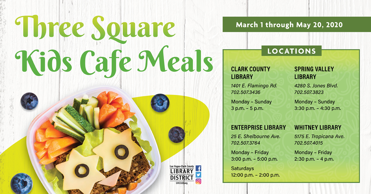 Kids Can Enjoy Free After School Meals From Three Square Las Vegas