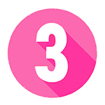 Colorful,Flat,Number,Icons,Long,Shadow,From,Zero,To,Nine